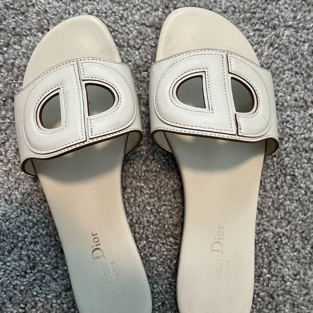 DIOR D-Club Slide Size 38 (retail $825)